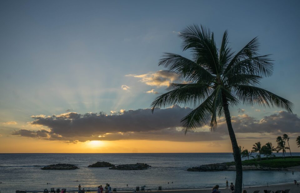 Flitterwochen auf Hawaii
