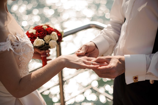 Heiraten auf dem Schiff