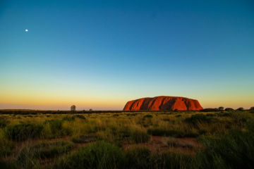 Der Uluru, auch Ayers Rock genannt