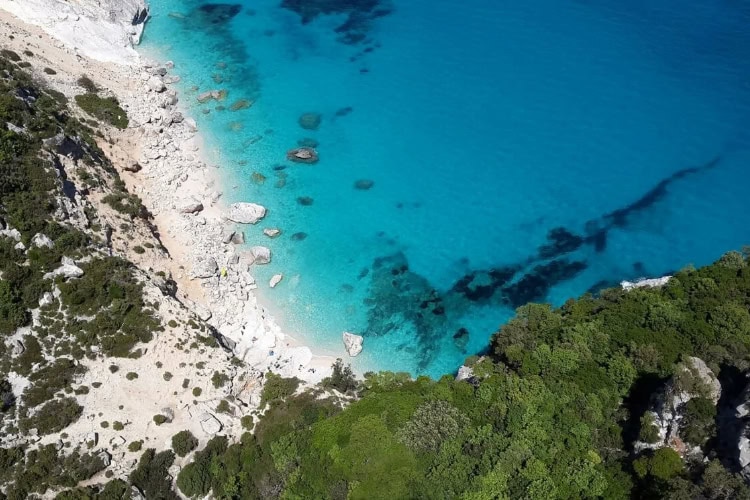 Sardinien Luftaufnahme