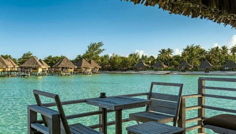 Veranda auf dem Wasser