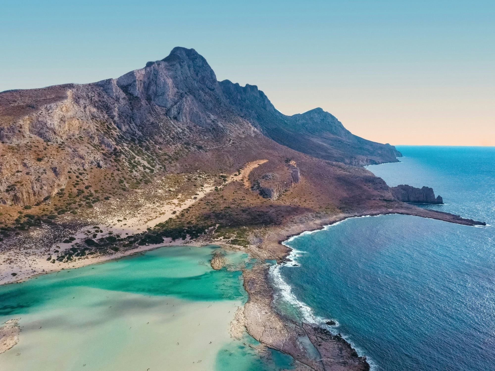 Die Balos Lagune