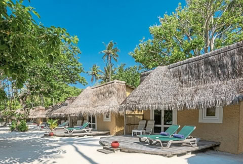 Bungalows mit Veranda