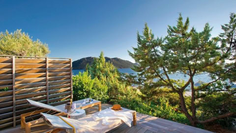 Separate Sonnenterrasse