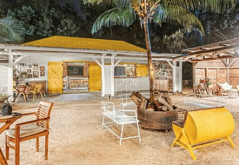 Entspannter Außenbereich