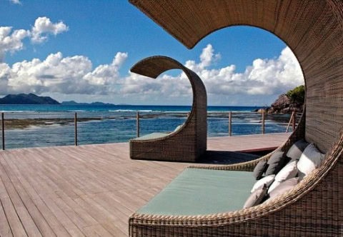 Sonnenliegen für 2 Personen