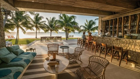 Großer offener Essensbereich