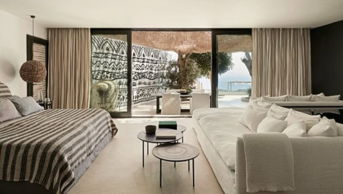 Zimmer mit privater Terrasse