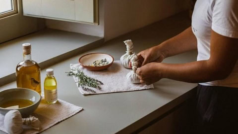 Spa, Kräutermischungen