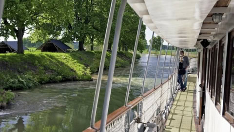 Die Aussicht vom Schiff