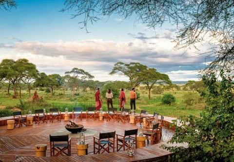 Lodge mit Aussicht auf den Nationalpark