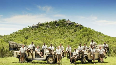 Safari Autos mit Guides