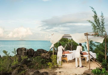 Massage in der Natur