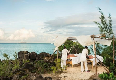 Massage in der Natur